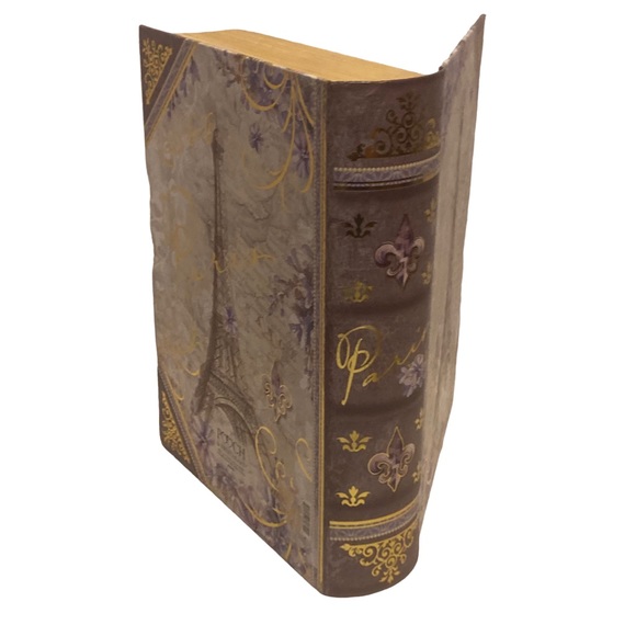 Pooch & Sweetheart Paris Themed Hidden Storage Book! - Picture 5 of 10